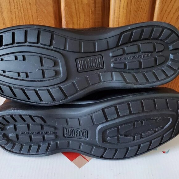 HOOPOE WOMEN BLACK BOOTIES SIZE 9.5 EXTRA WIDE TINA COMFORT ADJUSTABLE NEW - Picture 8 of 11